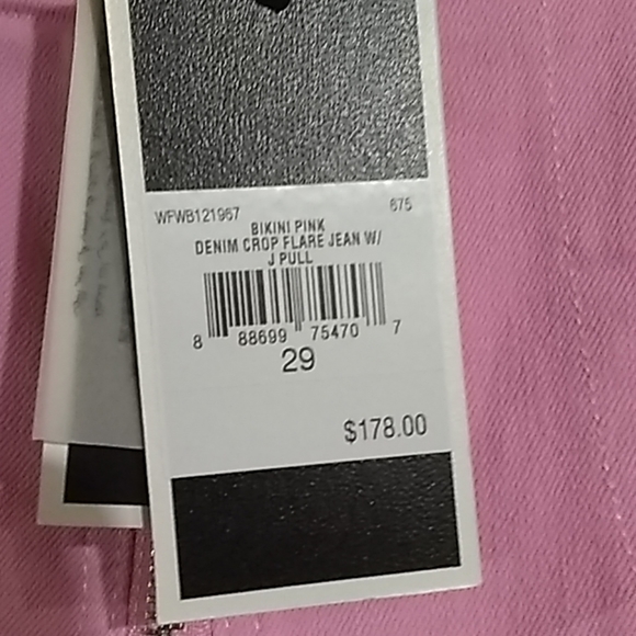 Juicy Couture Denim Crop Flare Jean NWT - Picture 3 of 7